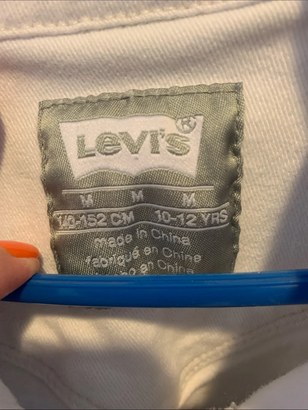 Levi's Girls “Trucker” Denim Trucker Jacket M​